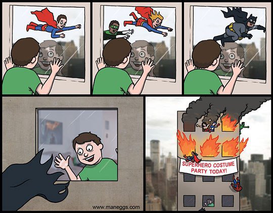 Супермен и Батман са истински