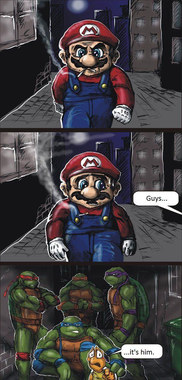 Сега загази Марио