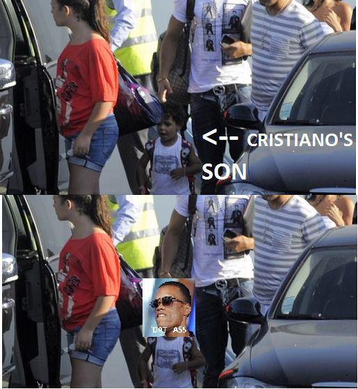 Сина на Кристиано Роналдо