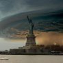 Уникална снимка на урагана в Ню Йорк