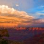 Облаци над Grand Canyon