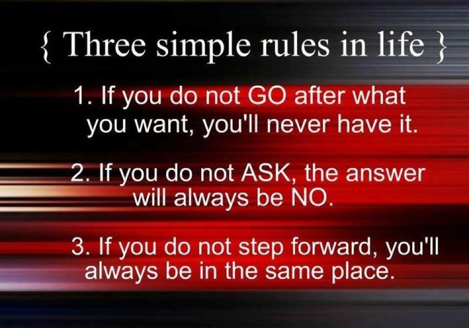 3те правила за живота