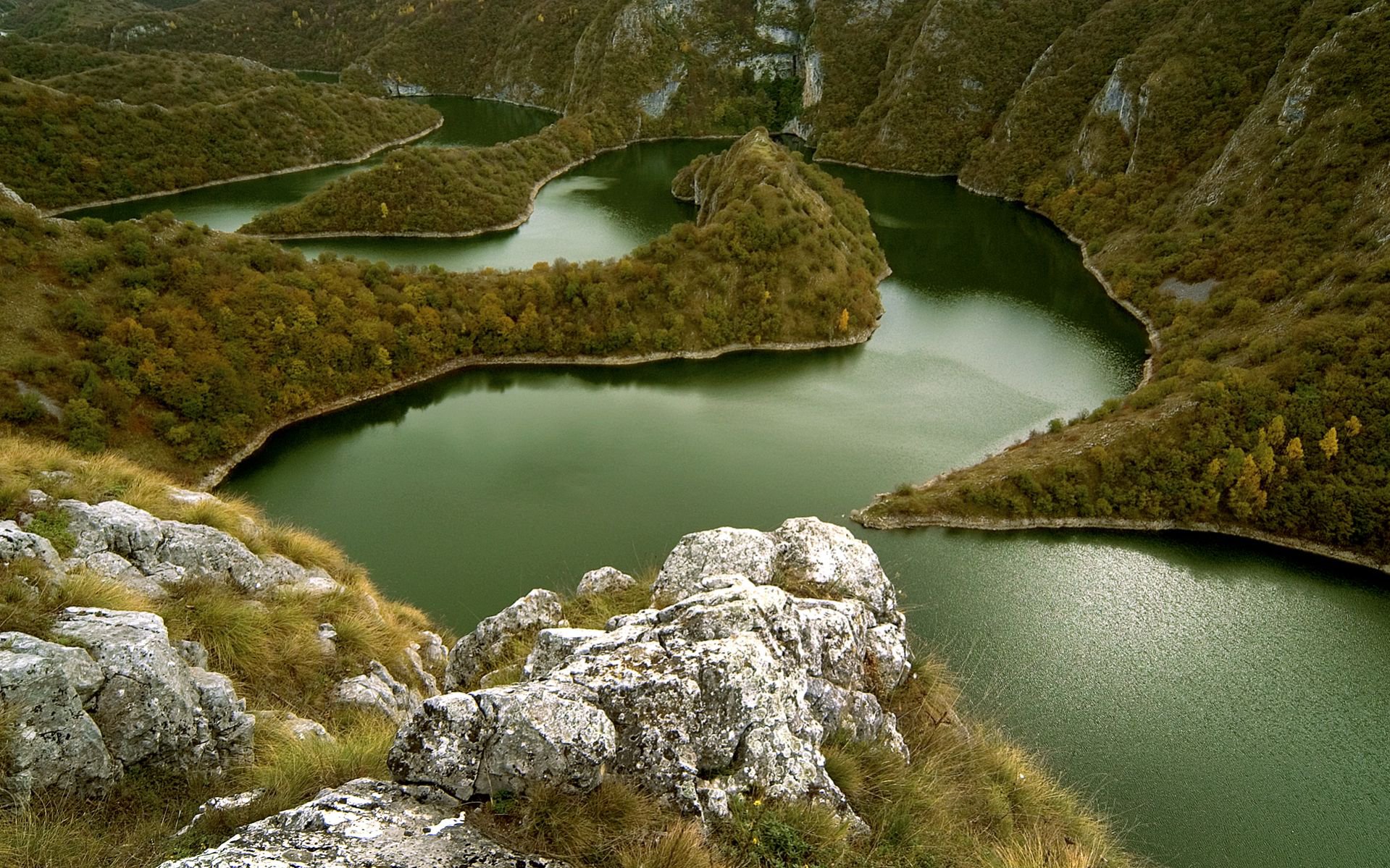 Реката Увац, Сърбия